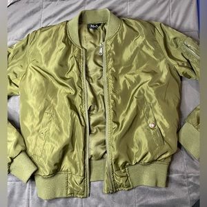 Bomber Jacket- Olive green